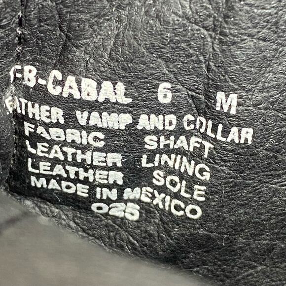 Freebird By Steven Cabal Black Leather Over The Knee Quilted Boots Size US 6 - Picture 12 of 12